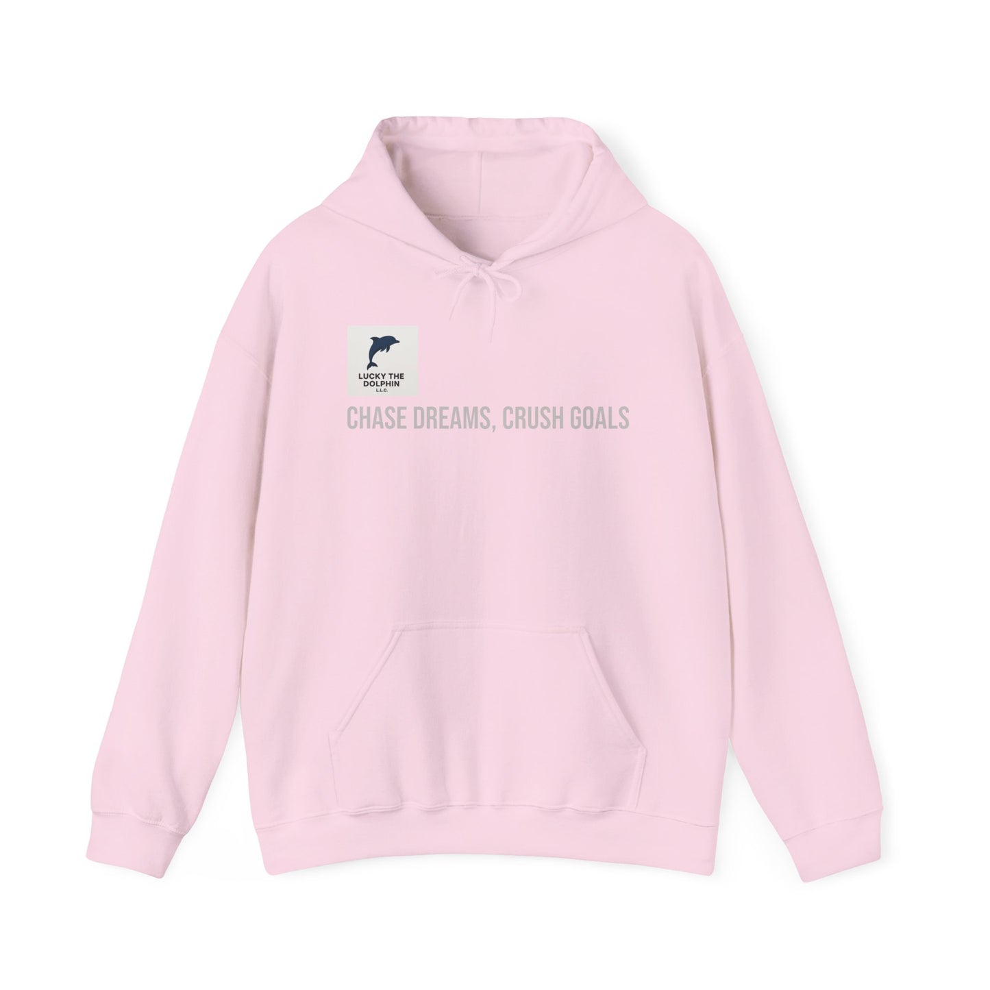 Chase Dreams Hoodie - Motivational Sweatshirt for Goal Getters, Unisex Casual Wear, Perfect for Gift Giving, Cozy Layering