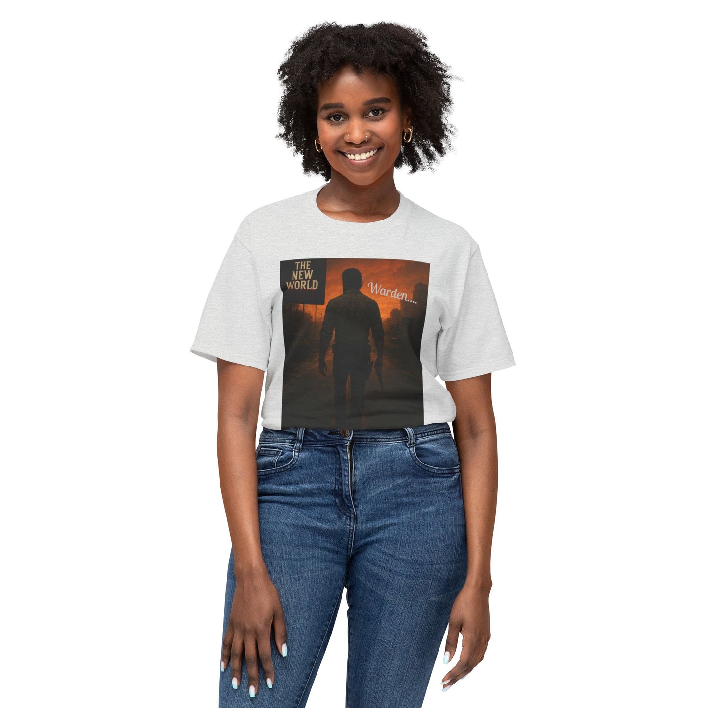 Lone Warden – Code of the New World Tee