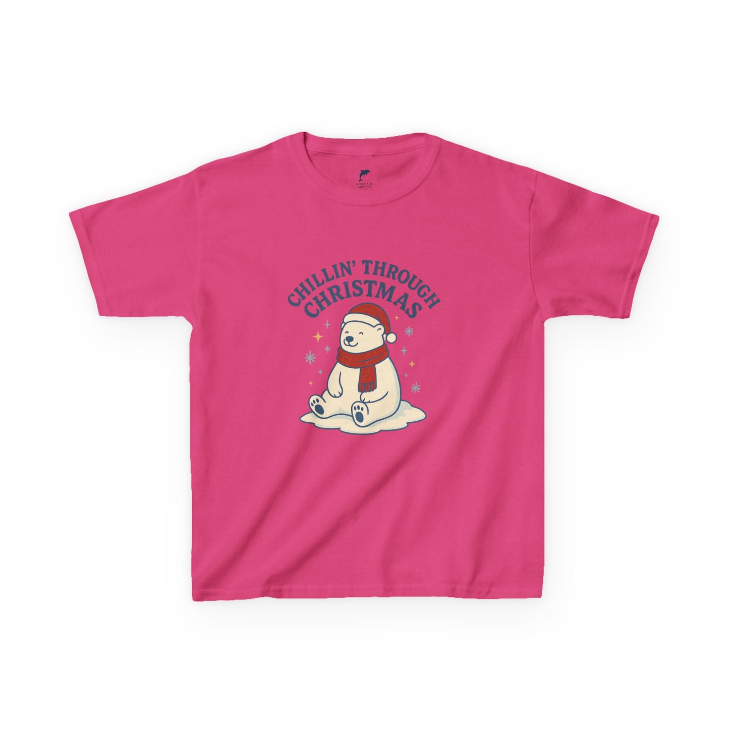 Chillin’ Through Christmas Polar Bear Kids Tee
