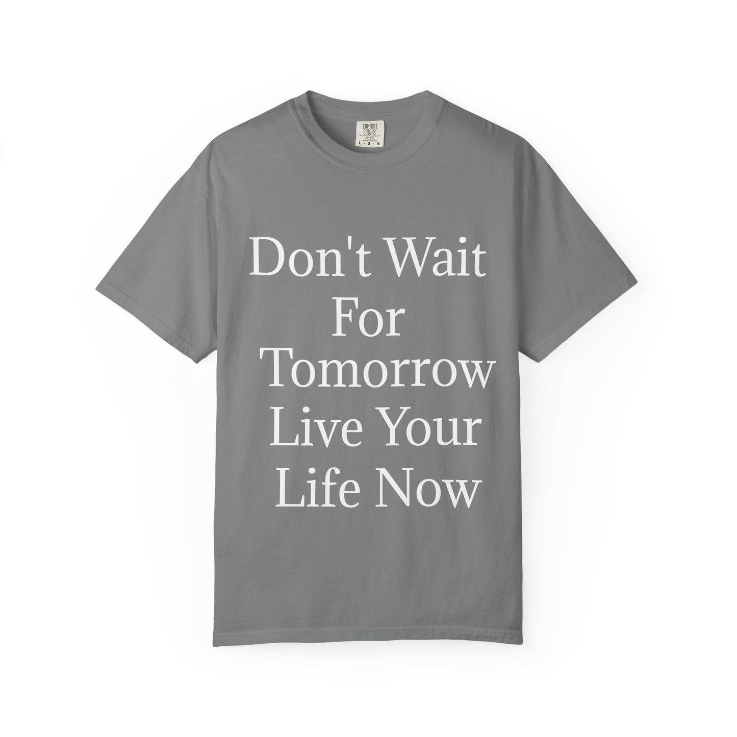 Unisex Garment-Dyed T-shirt (Don't Wait)