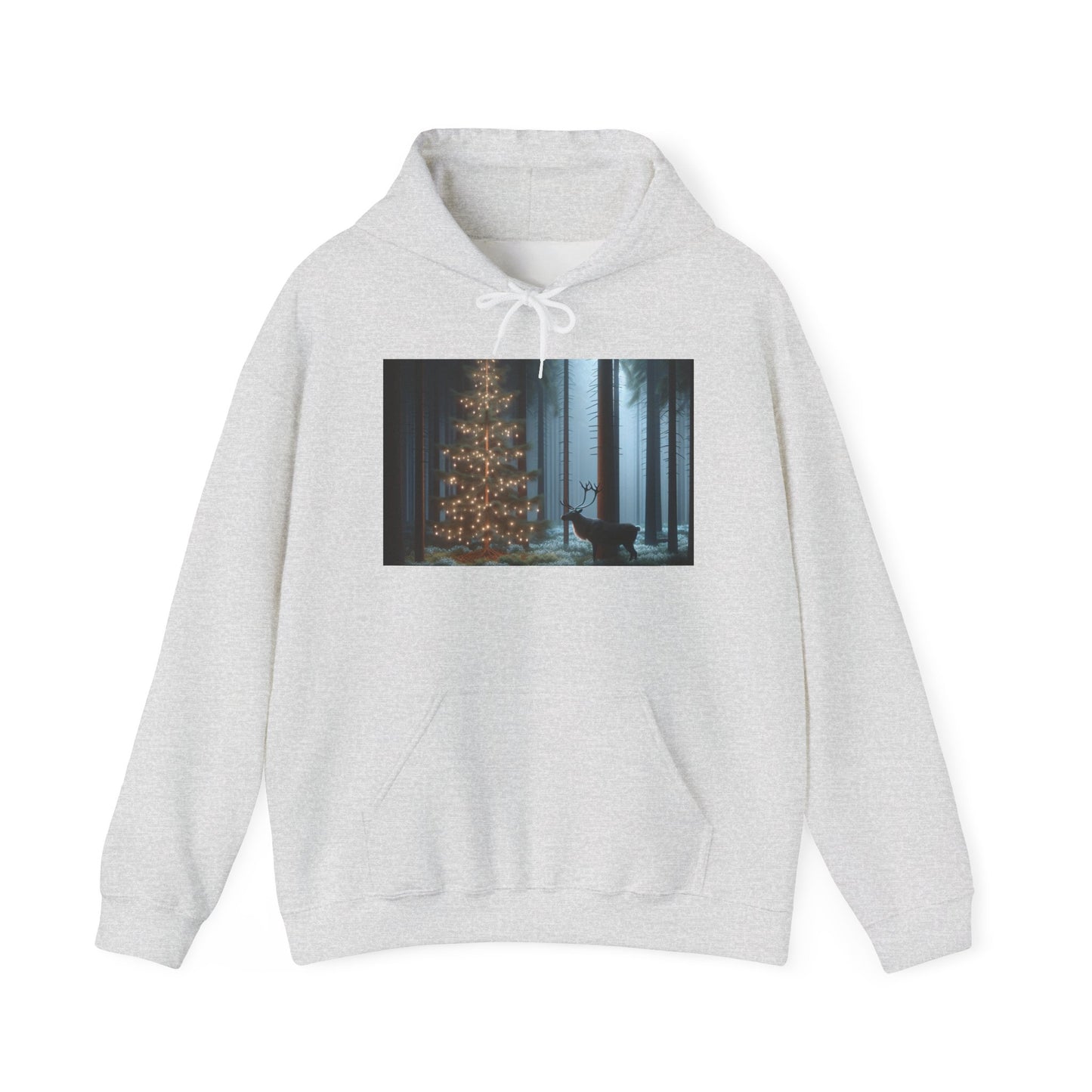 Unisex Heavy Blend™ Hooded Sweatshirt (Tree/Deer)