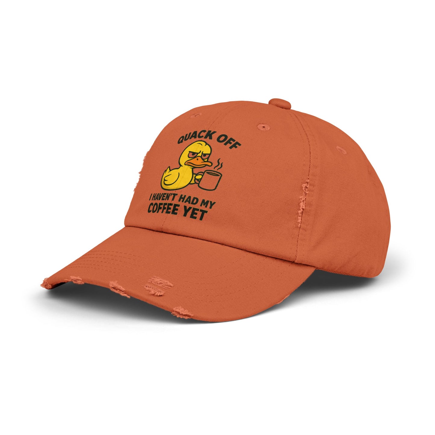 Quack Off Coffee Cap – Funny Unisex Baseball Hat