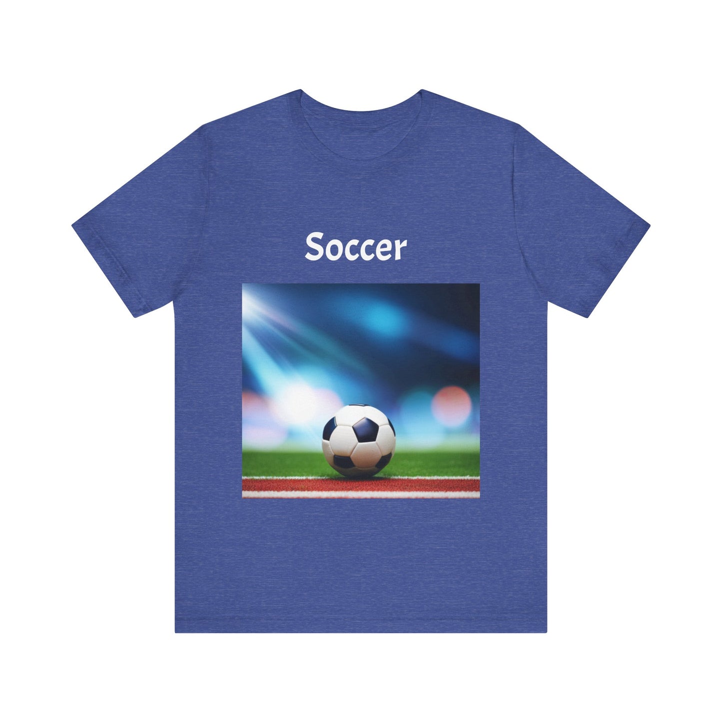 Unisex Jersey Short Sleeve Tee (Soccer Ball)