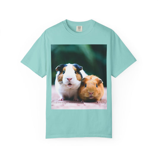 Unisex Garment-Dyed T-shirt (Guinea Pigs)