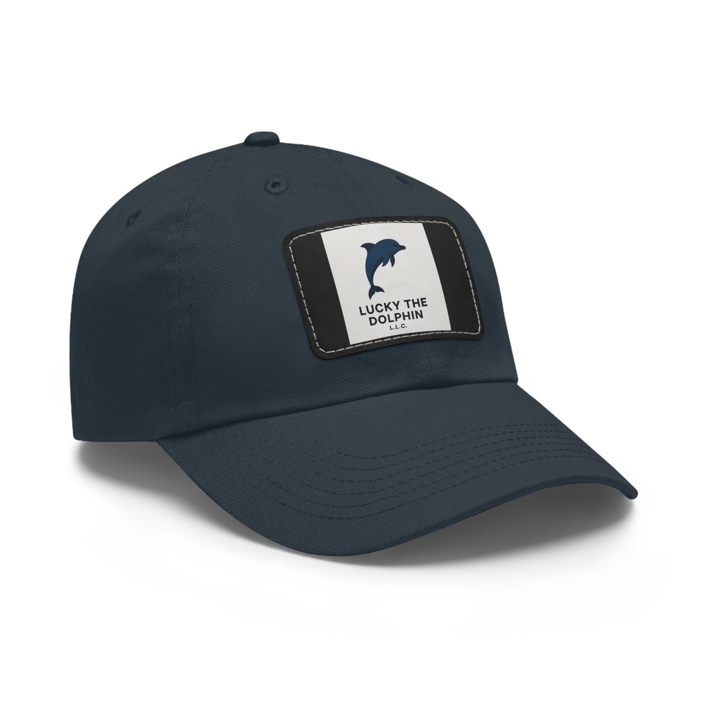 Lucky the Dolphin LLC Signature Logo Hat – Classic Comfort, Bold Style