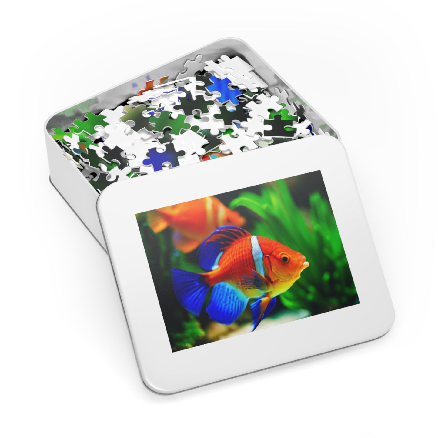 Jigsaw Puzzle (30, 110, 252, 500, and 1000-Piece) (Orange Fish)