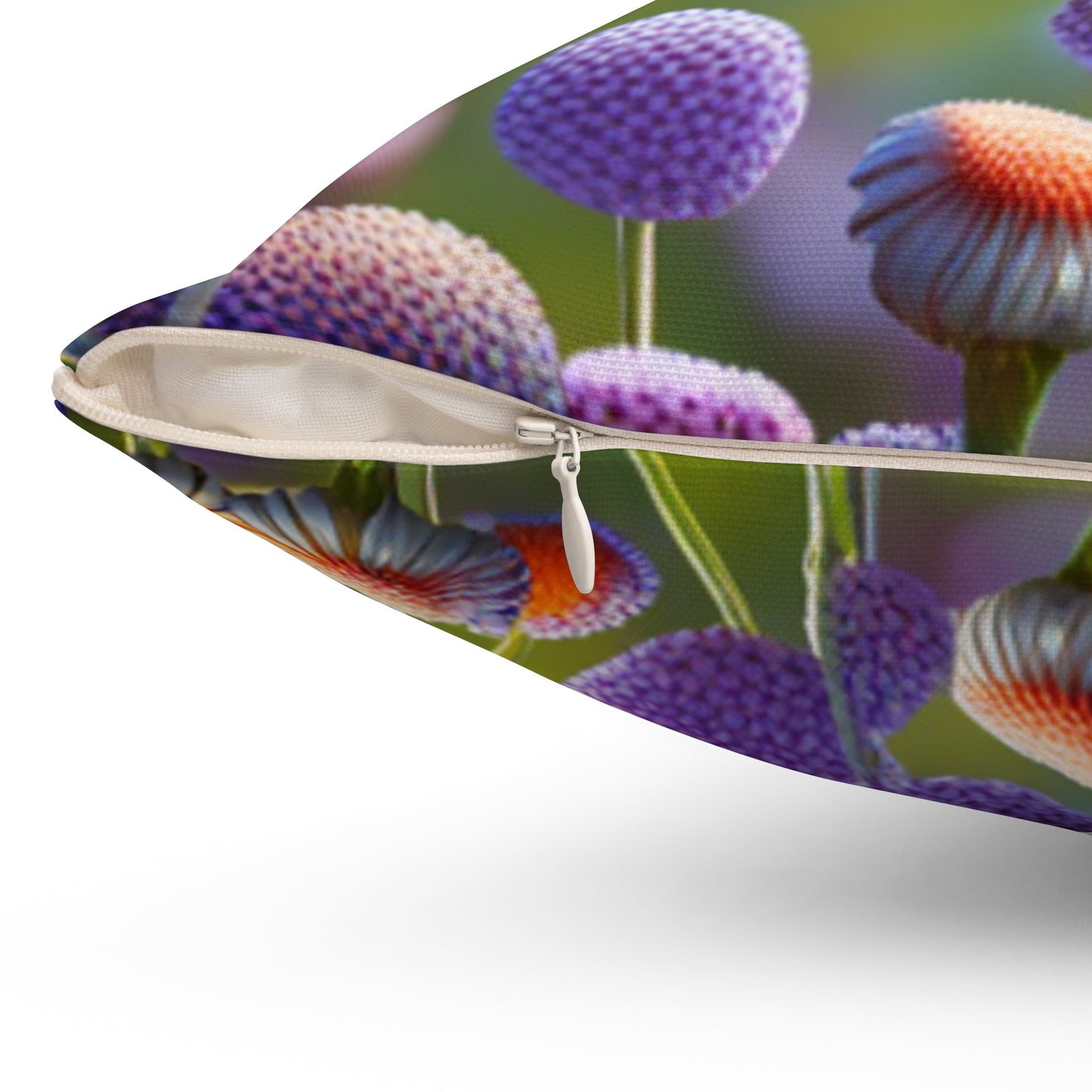 Spun Polyester Square Pillow (Monarch Butterflies)