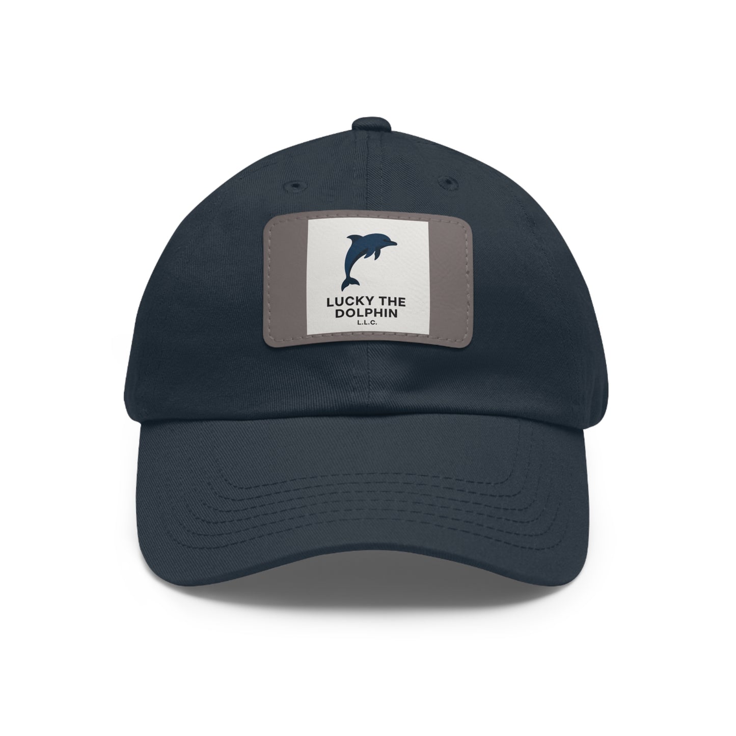 Lucky the Dolphin LLC Signature Logo Hat – Classic Comfort, Bold Style