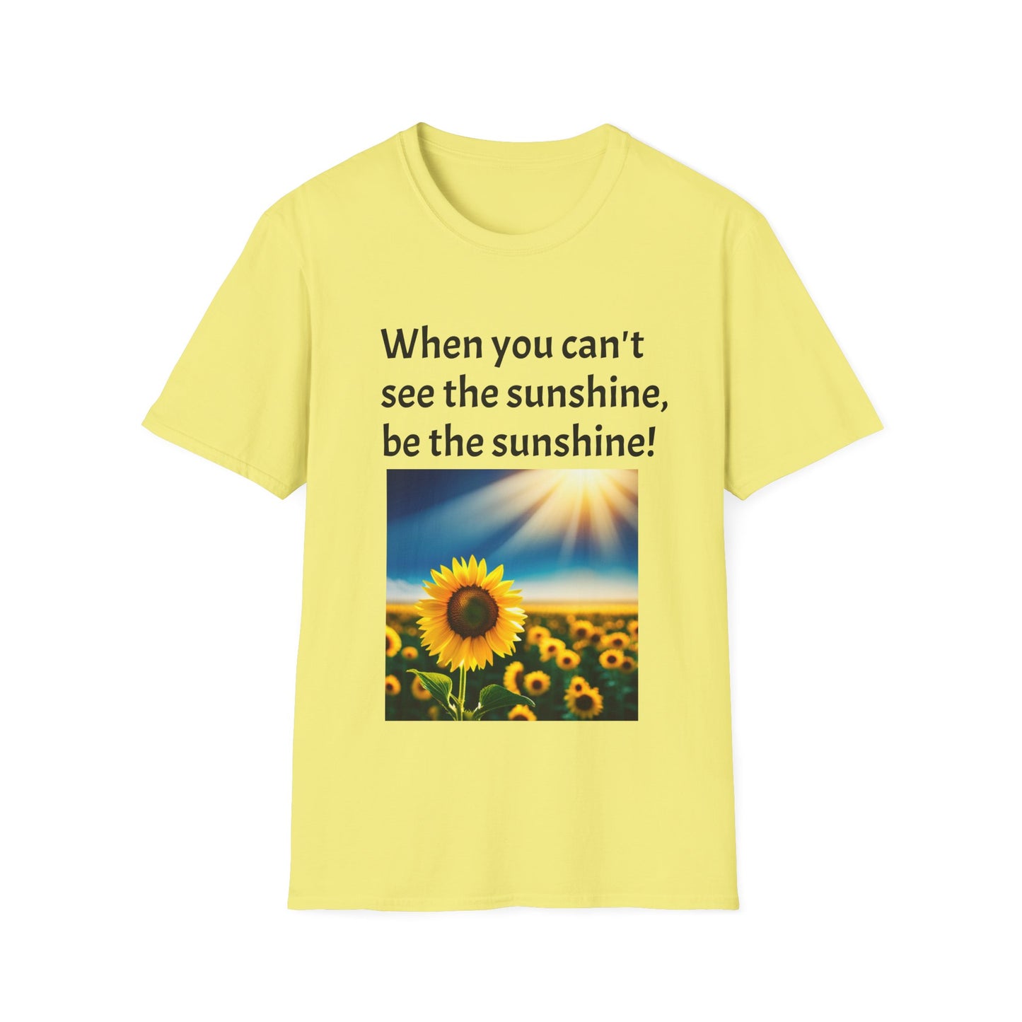 Unisex Softstyle T-Shirt (Sunshine)