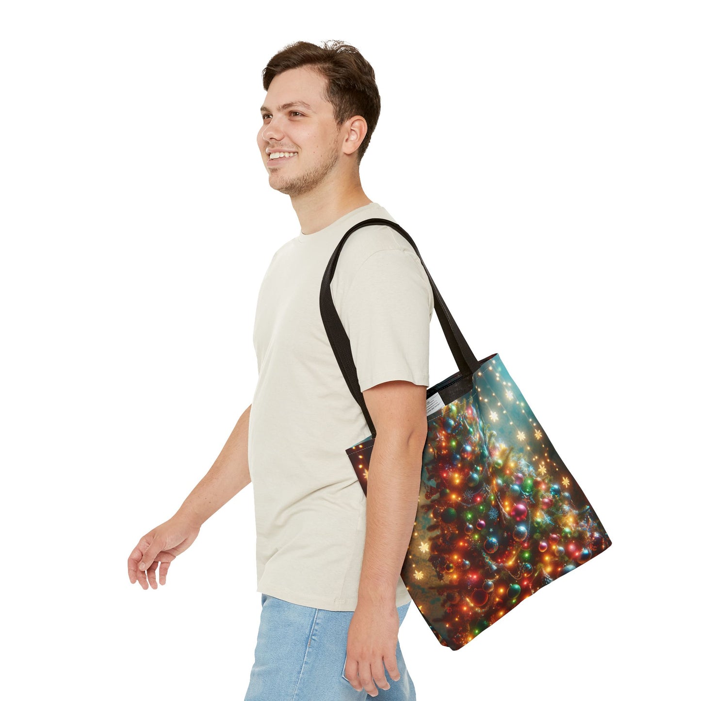 Tote Bag (AOP) (Tree w/Lights)