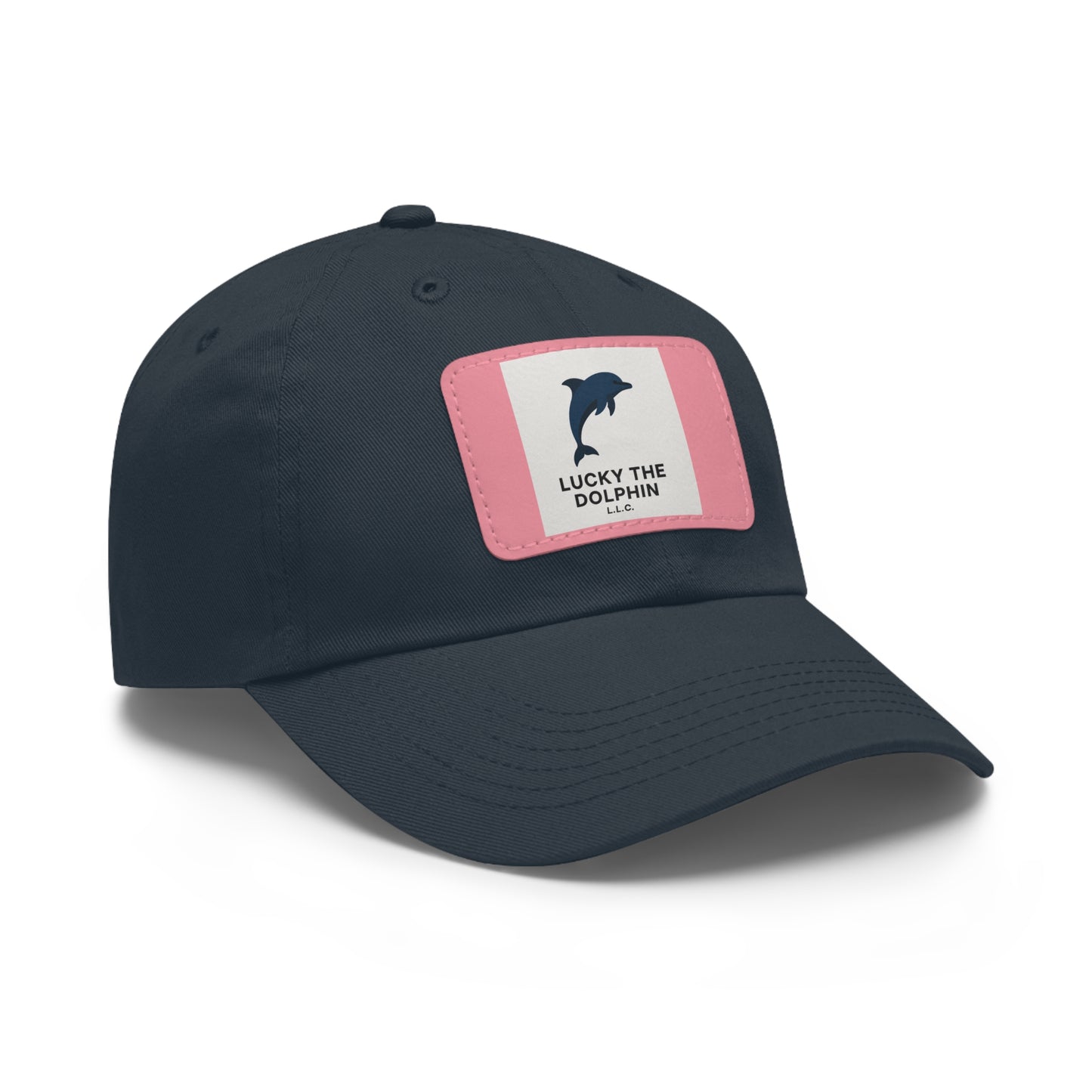 Lucky the Dolphin LLC Signature Logo Hat – Classic Comfort, Bold Style