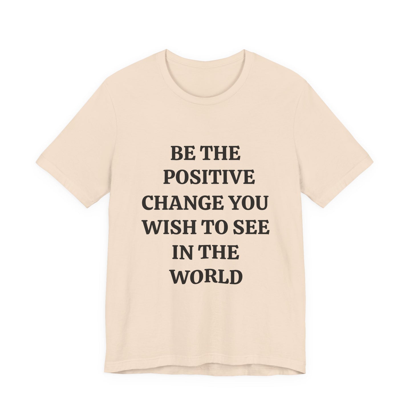 Unisex Jersey Short Sleeve Tee (Positive Change)