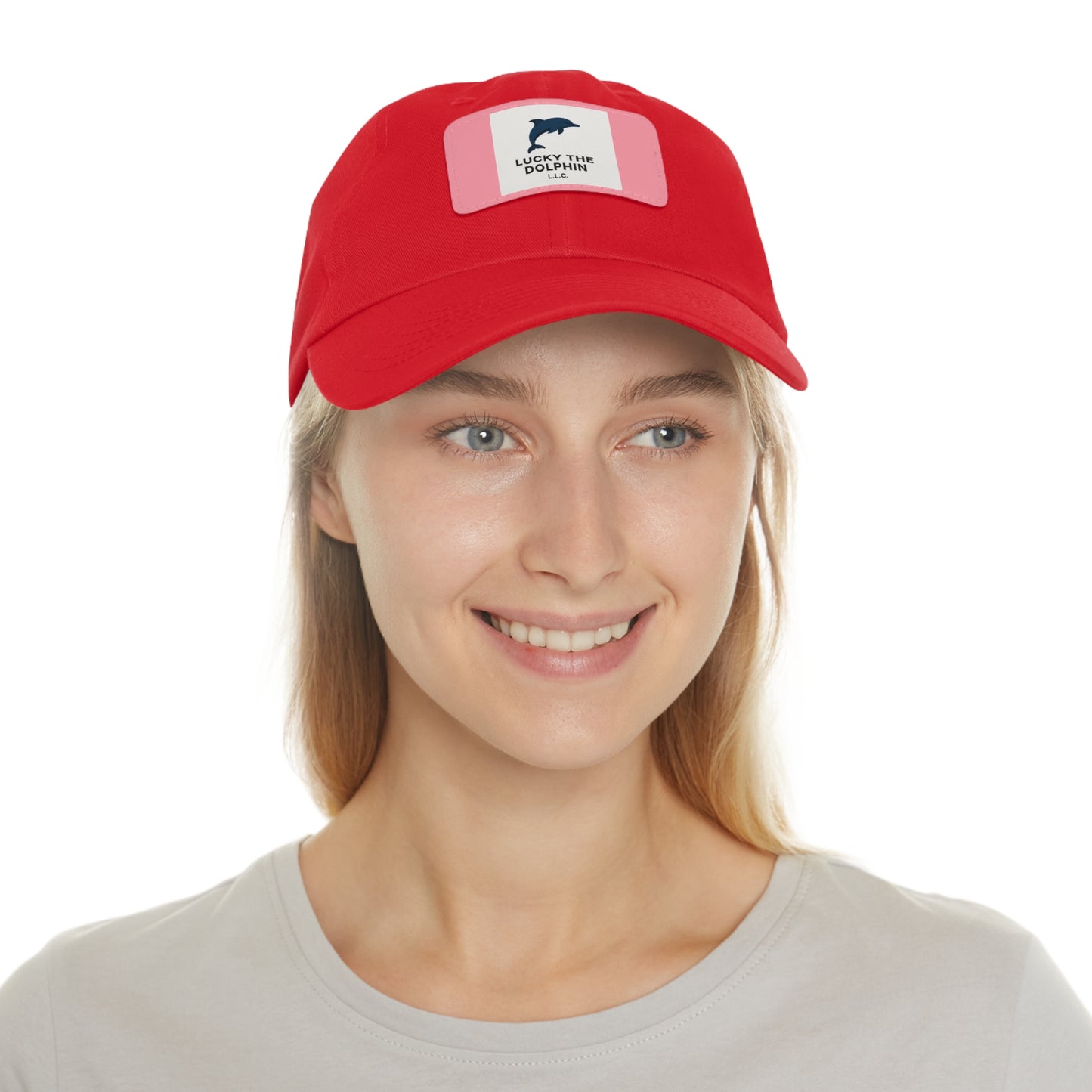 Lucky the Dolphin LLC Signature Logo Hat – Classic Comfort, Bold Style