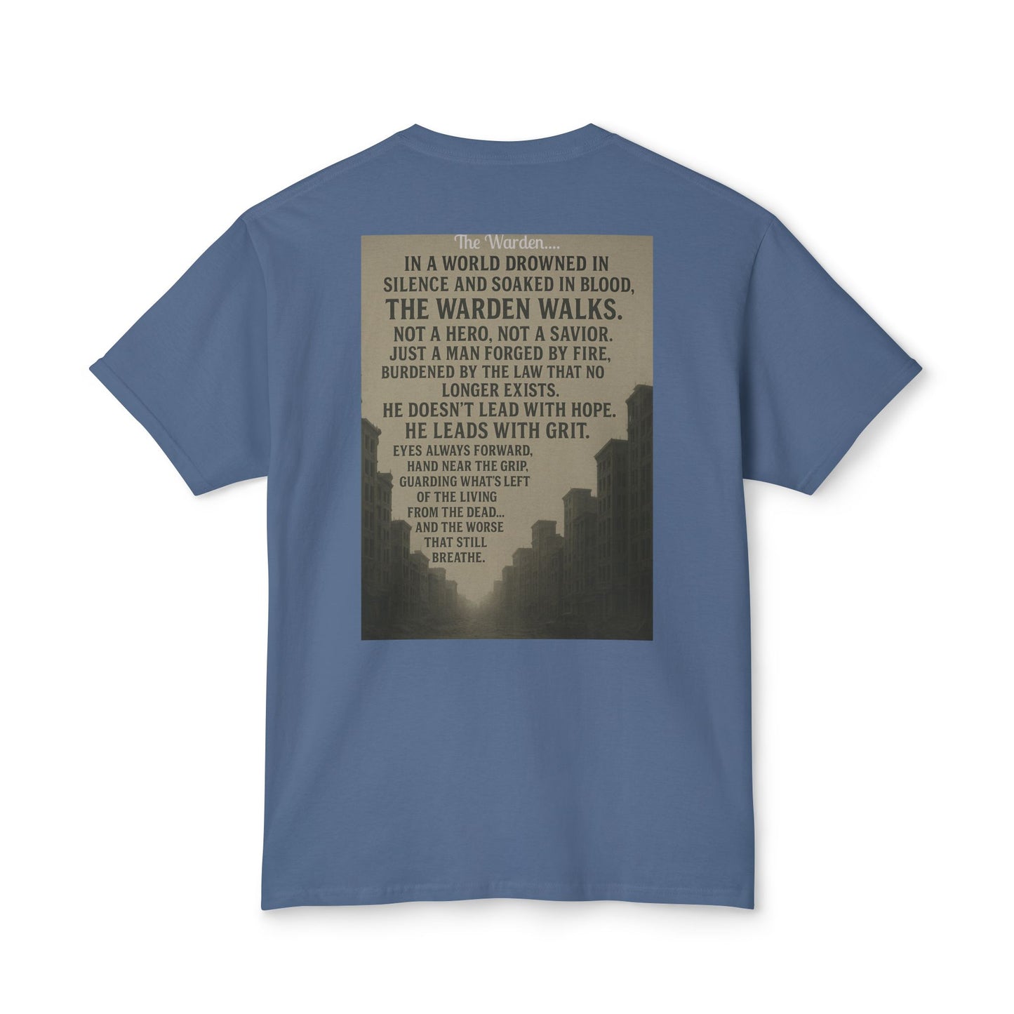 Lone Warden – Code of the New World Tee