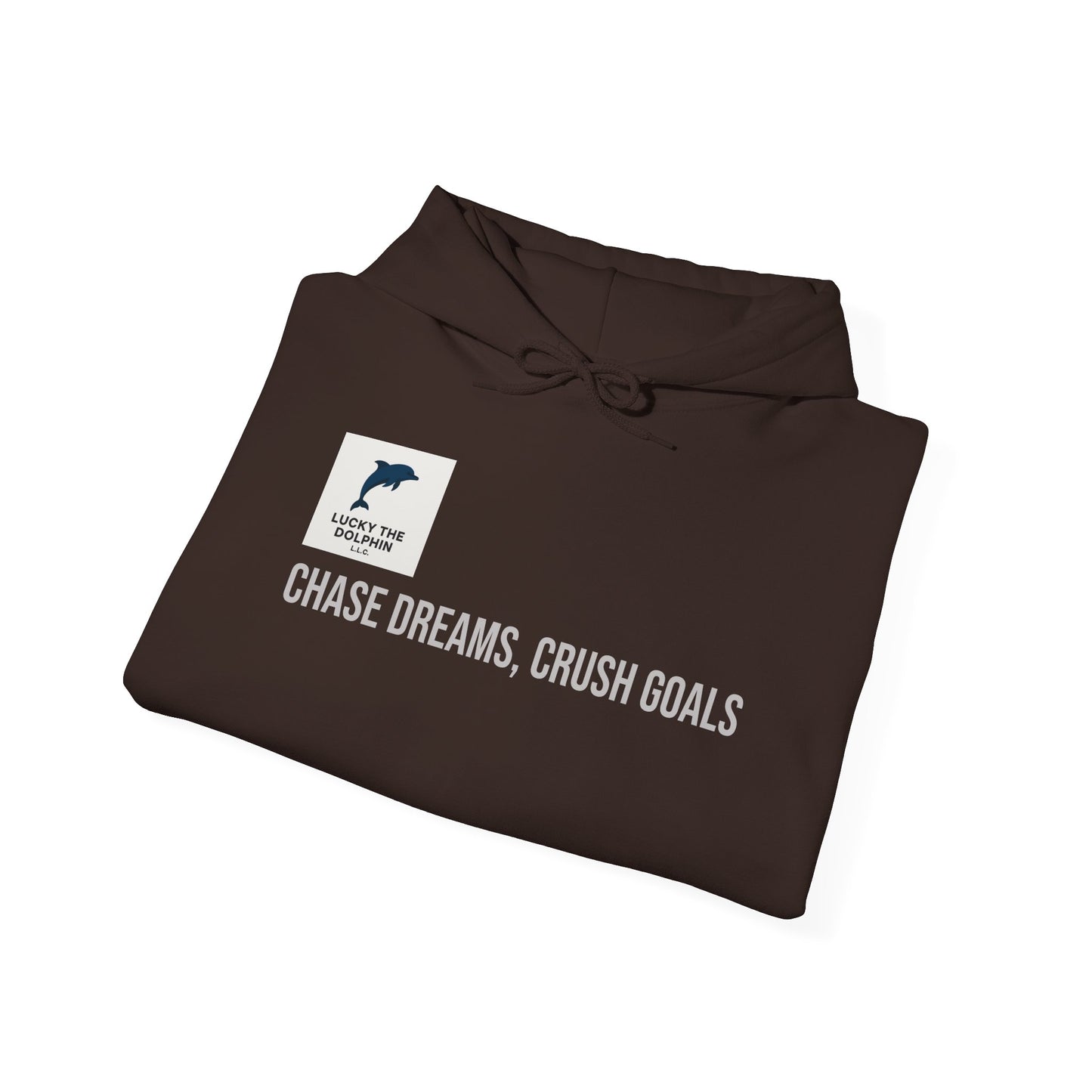 Chase Dreams Hoodie - Motivational Sweatshirt for Goal Getters, Unisex Casual Wear, Perfect for Gift Giving, Cozy Layering