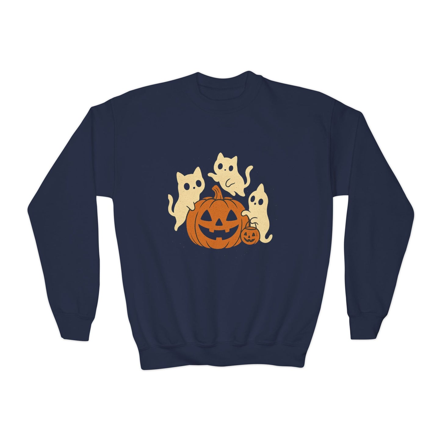Haunted Kittens Youth Crewneck🐾👻