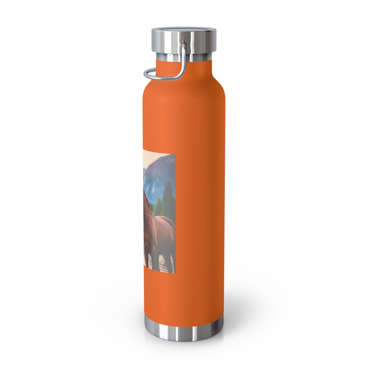 Copper Vacuum Insulated Bottle, 22oz (Horse)