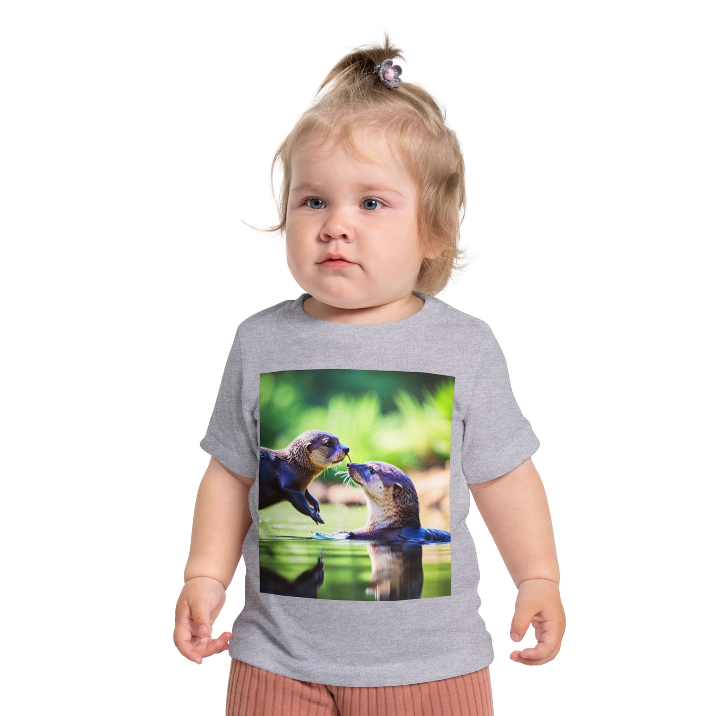 Baby Short Sleeve T-Shirt (River Otter)