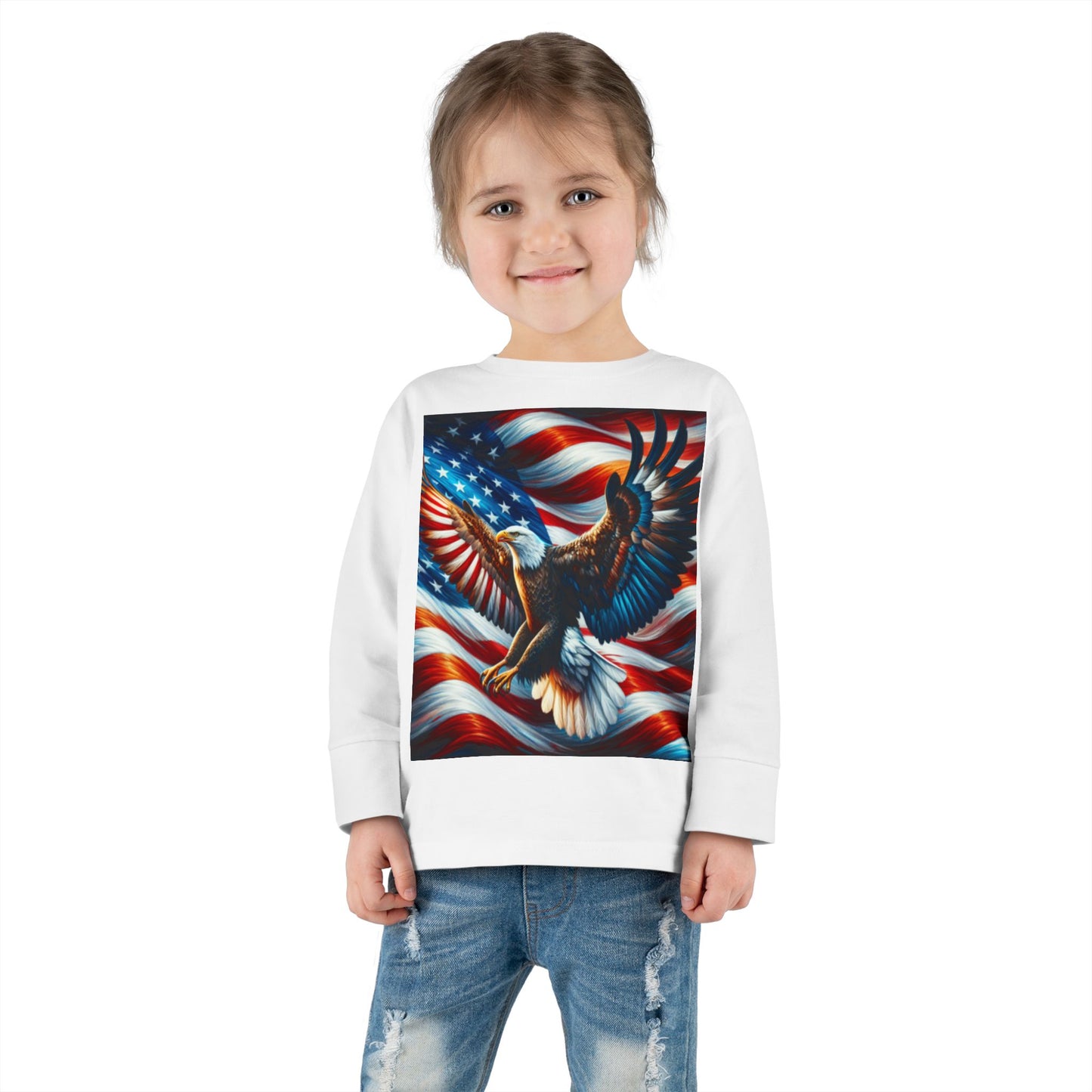 Toddler Long Sleeve Tee (Eagle)