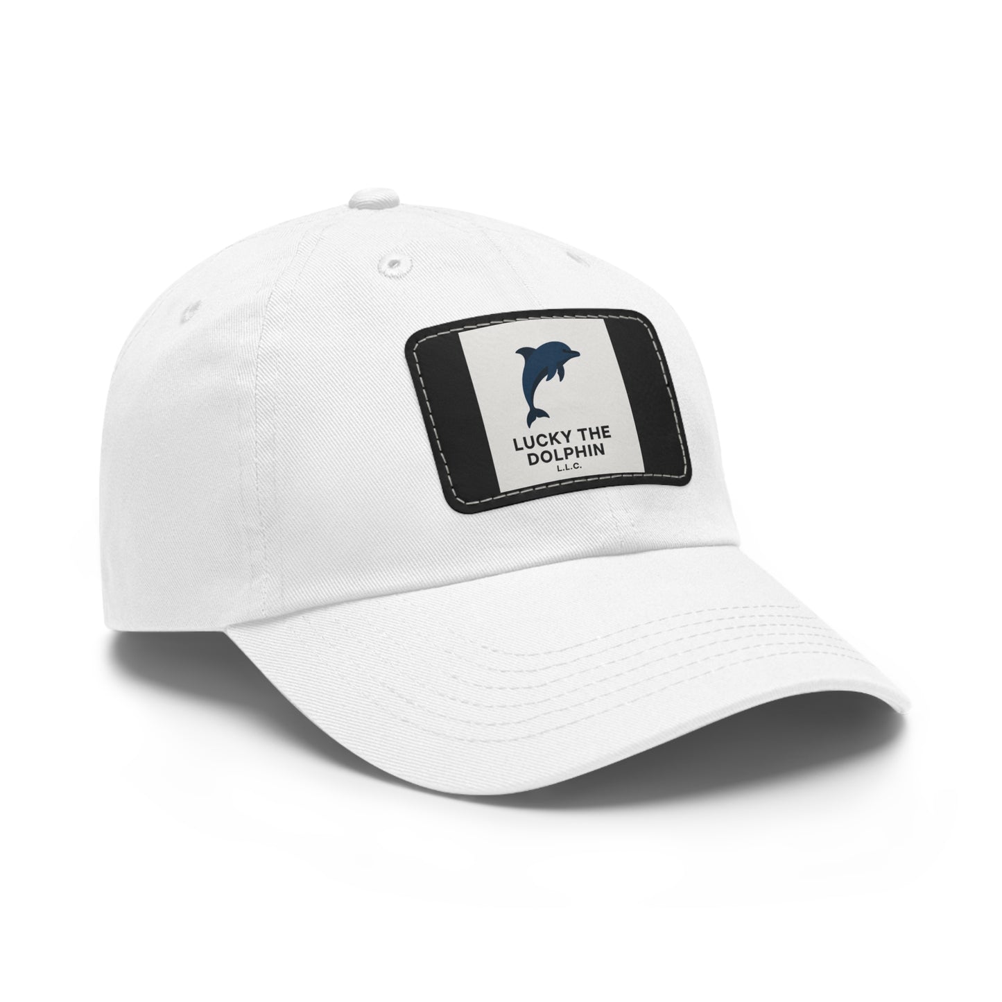 Lucky the Dolphin LLC Signature Logo Hat – Classic Comfort, Bold Style