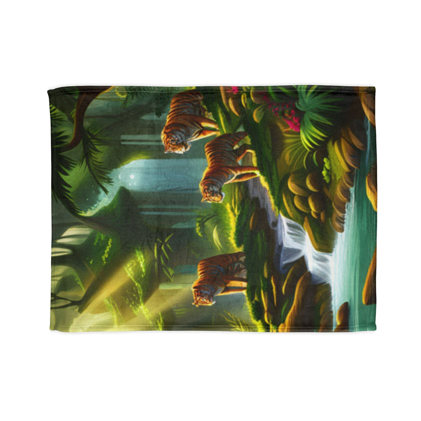 Soft Polyester Blanket (Tiger)