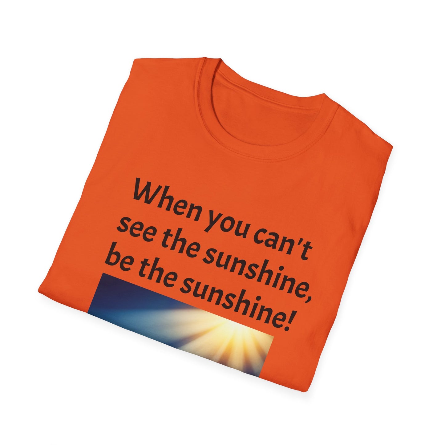 Unisex Softstyle T-Shirt (Sunshine)