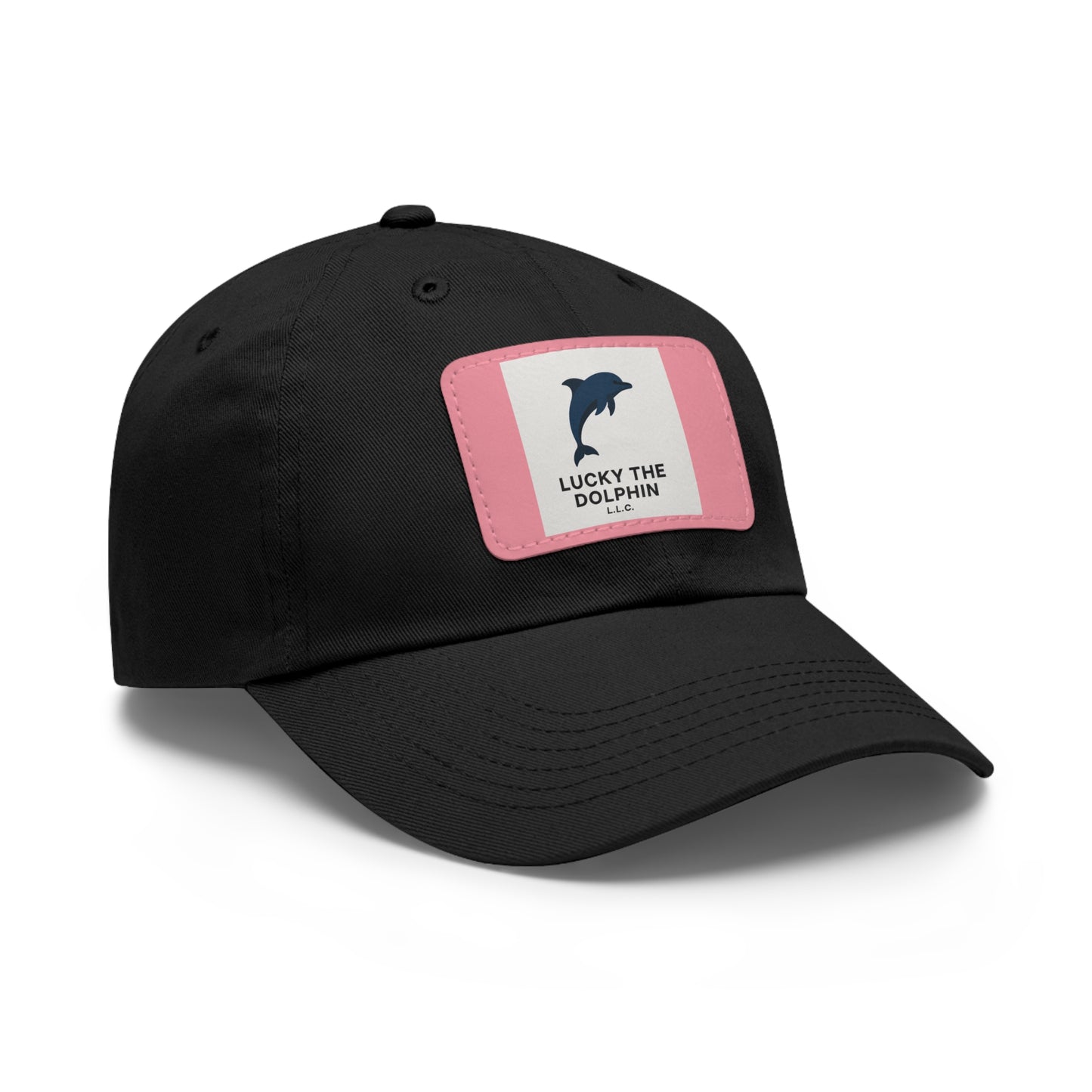 Lucky the Dolphin LLC Signature Logo Hat – Classic Comfort, Bold Style