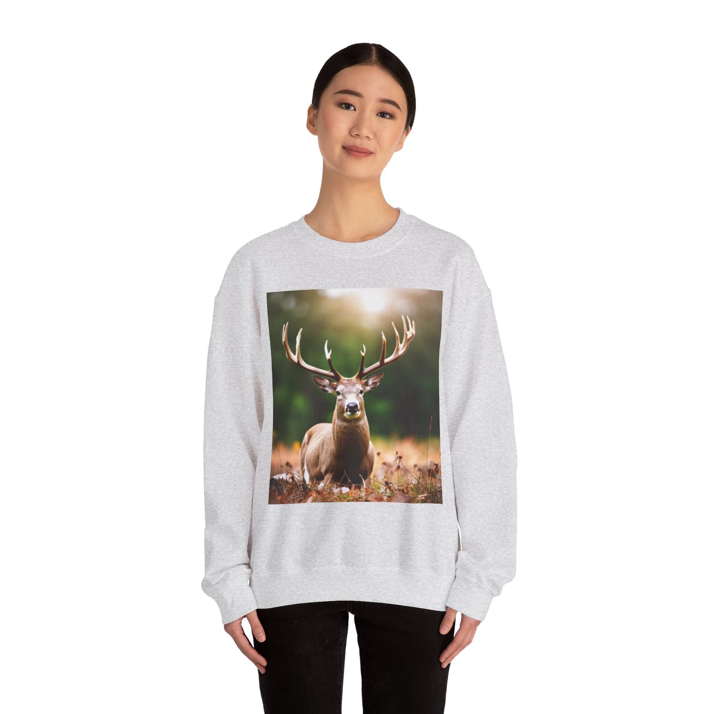 Unisex Heavy Blend™ Crewneck Sweatshirt (Deer)