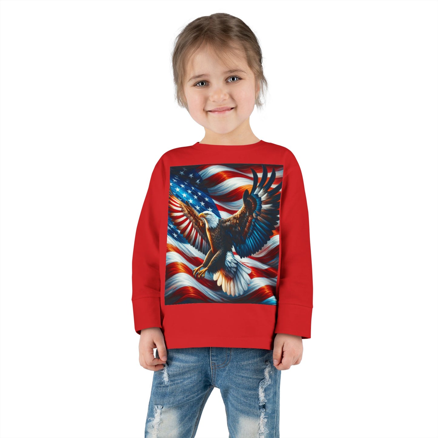 Toddler Long Sleeve Tee (Eagle)