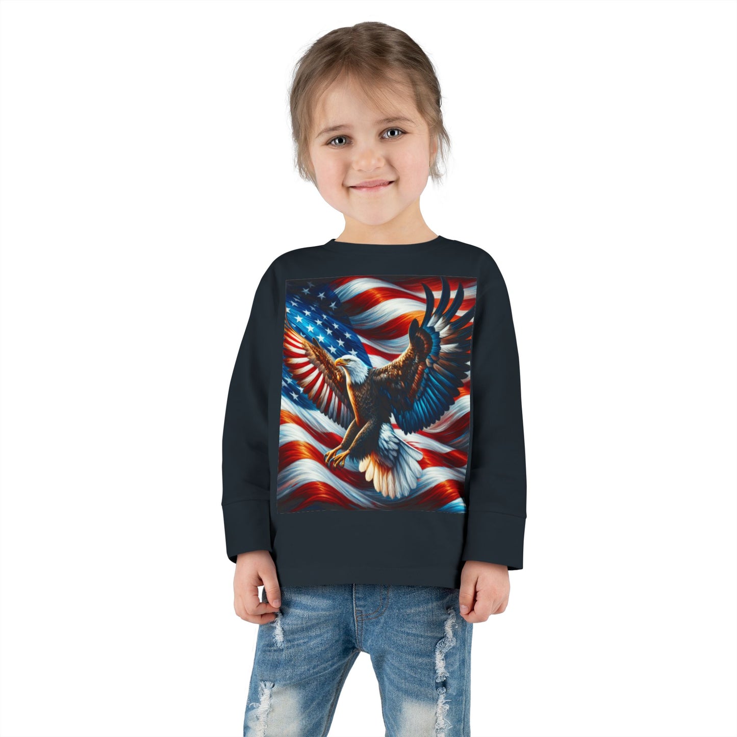 Toddler Long Sleeve Tee (Eagle)