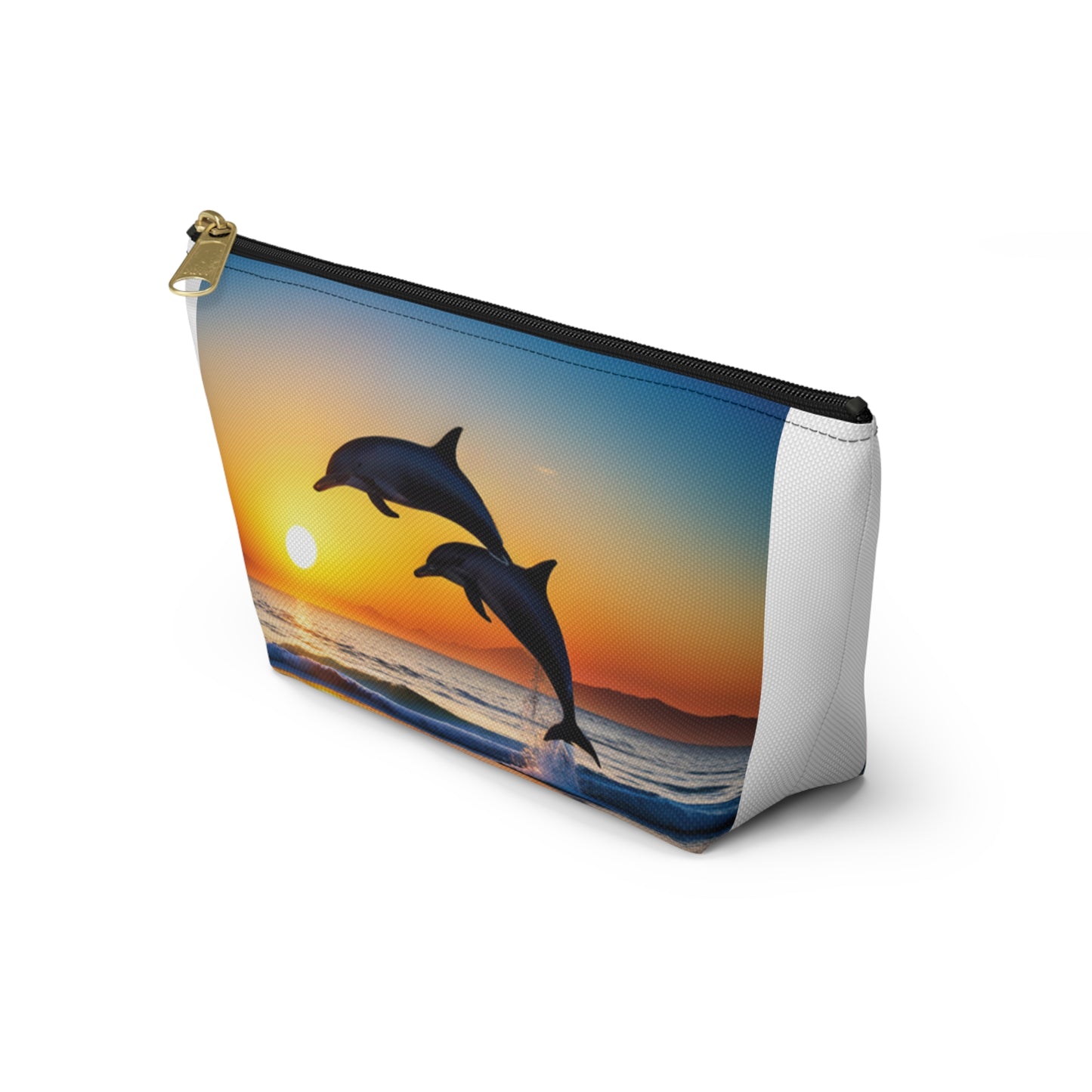 Accessory Pouch w T-bottom (Dolphins)