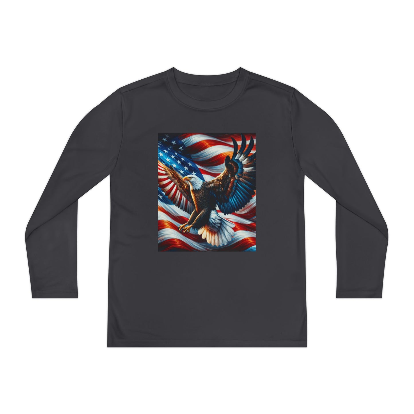 Youth Long Sleeve Competitor Tee (Eagle)