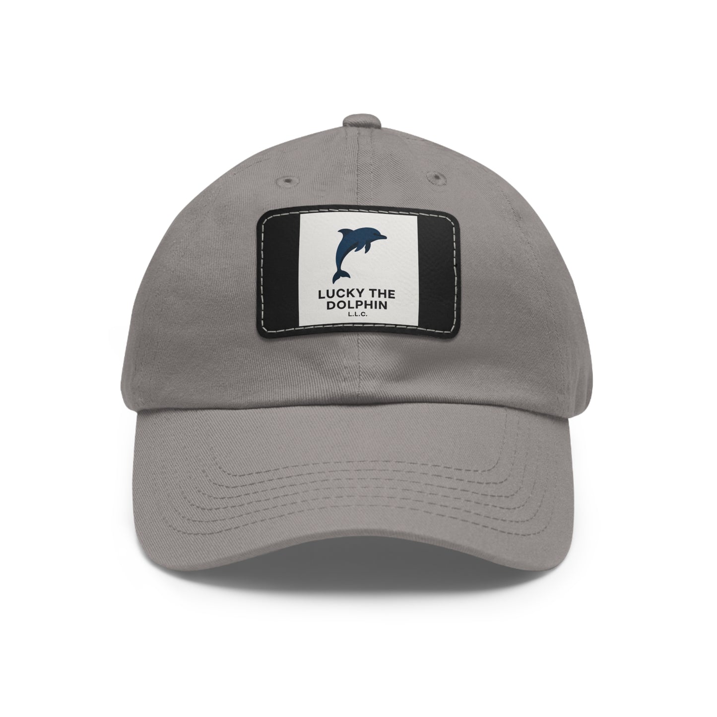 Lucky the Dolphin LLC Signature Logo Hat – Classic Comfort, Bold Style