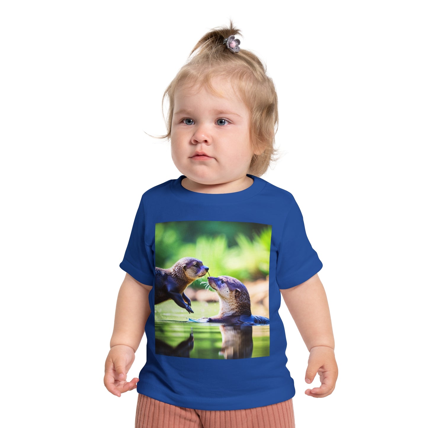 Baby Short Sleeve T-Shirt (River Otter)