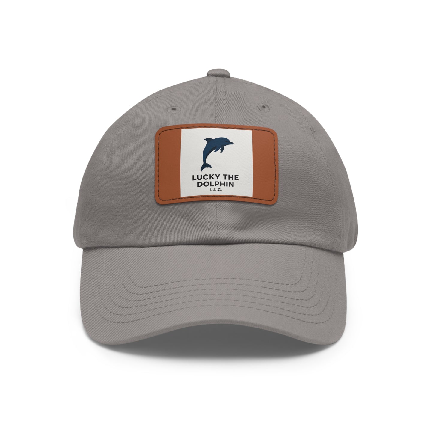 Lucky the Dolphin LLC Signature Logo Hat – Classic Comfort, Bold Style