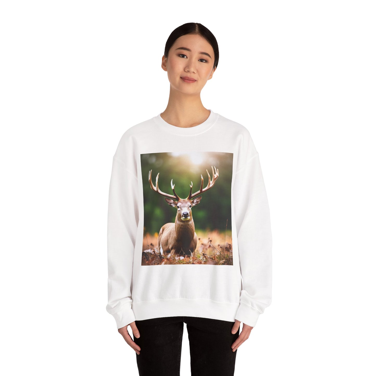 Unisex Heavy Blend™ Crewneck Sweatshirt (Deer)