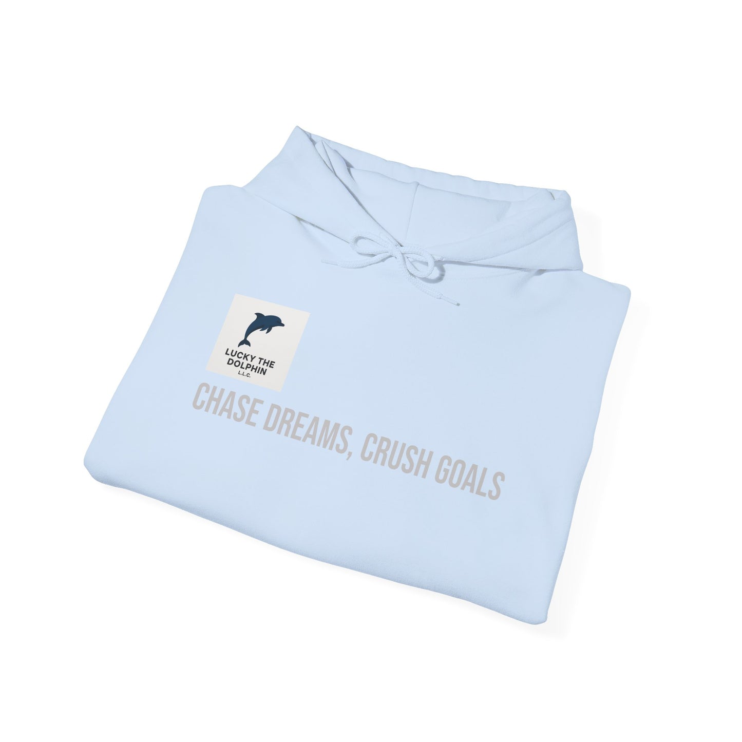 Chase Dreams Hoodie - Motivational Sweatshirt for Goal Getters, Unisex Casual Wear, Perfect for Gift Giving, Cozy Layering