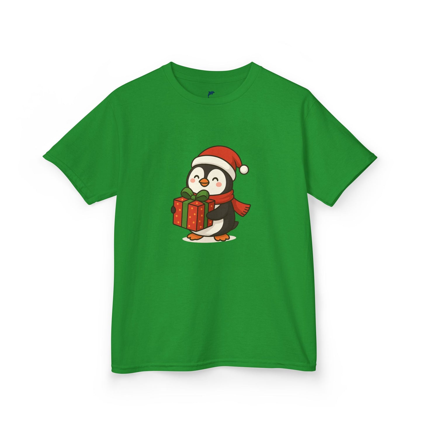 Festive Cute Penguin Tee kids