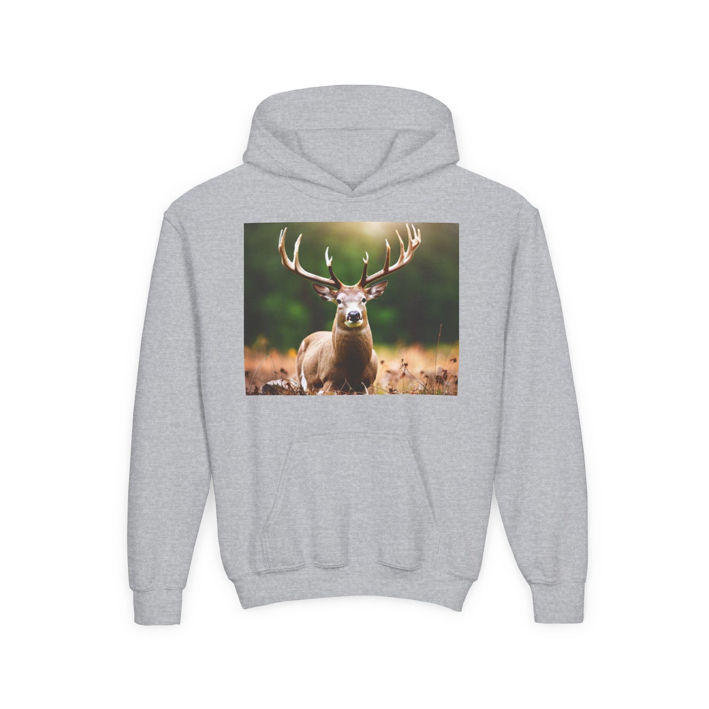 Youth Heavy Blend Hooded Sweatshirt (Deer)