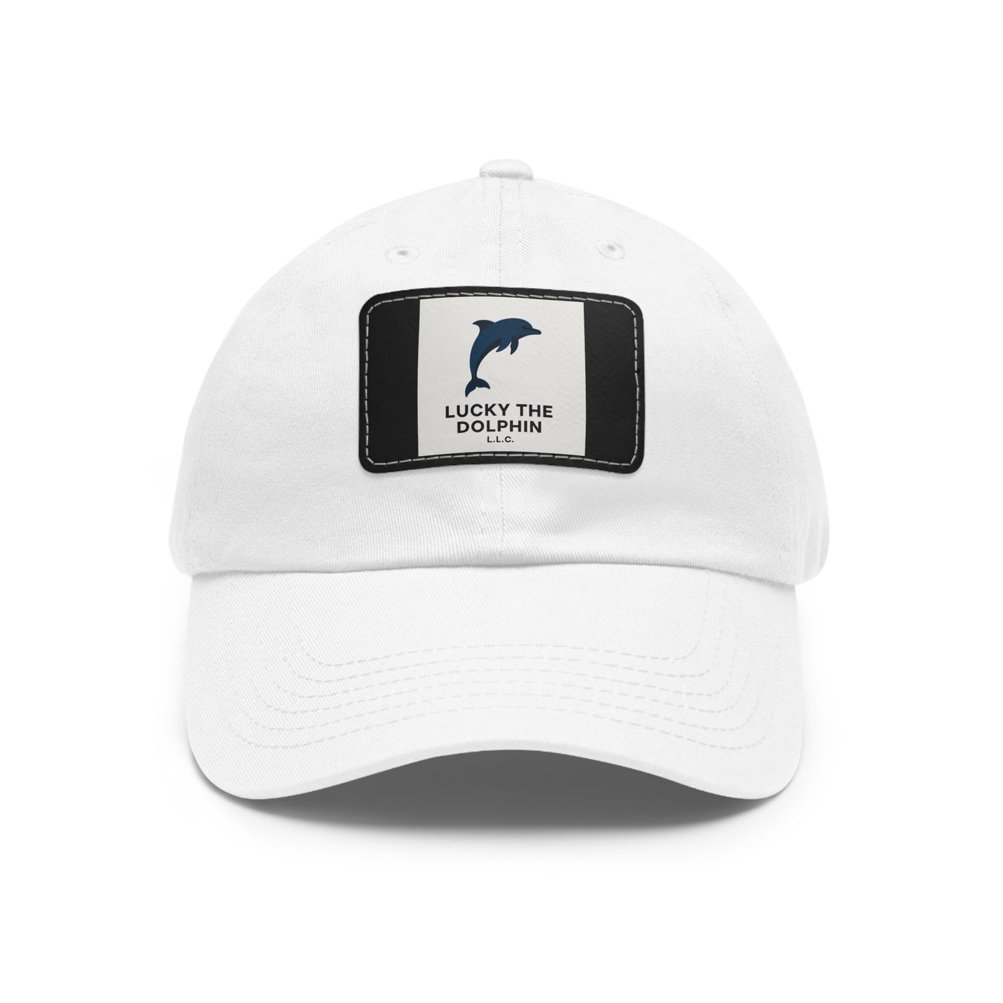 Lucky the Dolphin LLC Signature Logo Hat – Classic Comfort, Bold Style