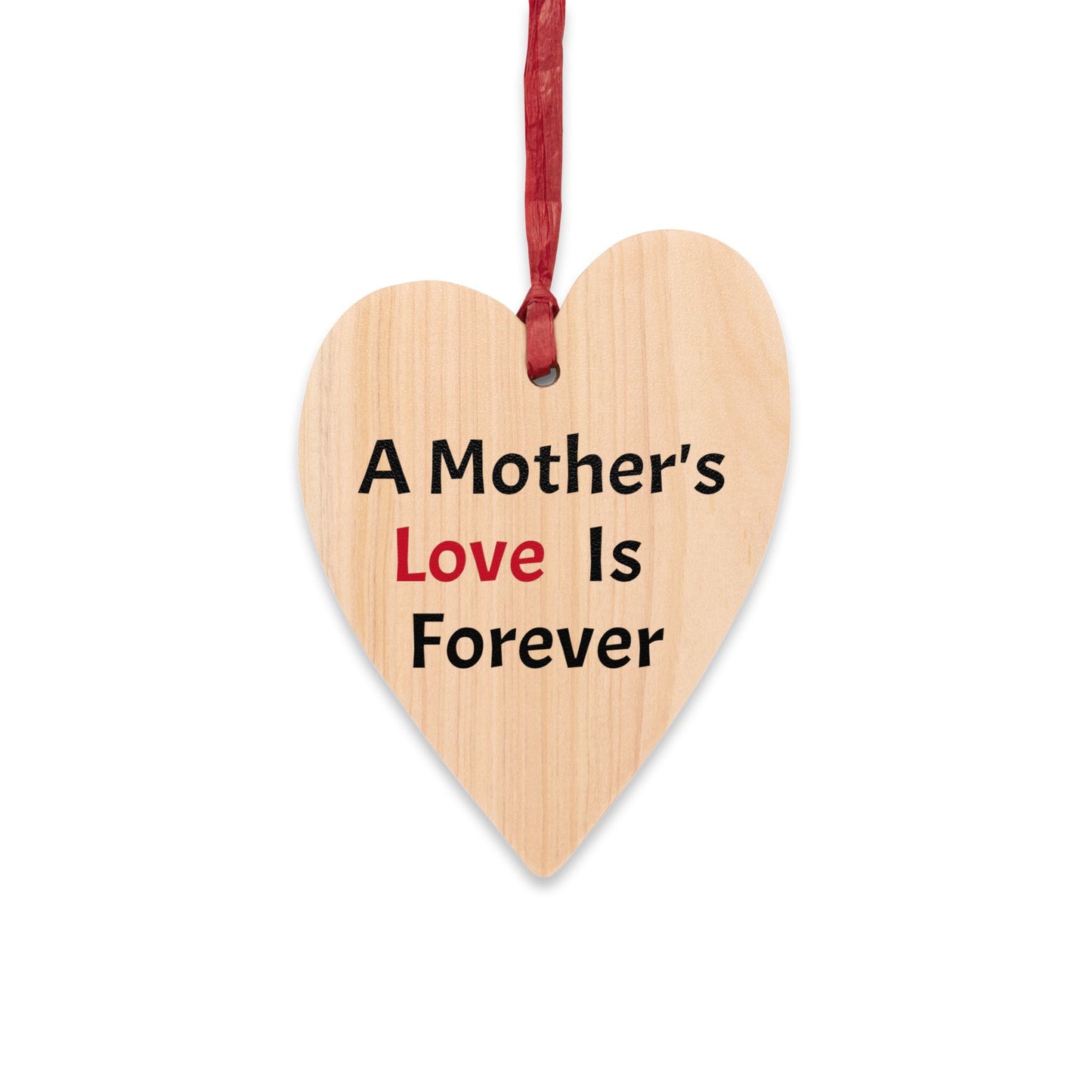 Wooden Ornaments (Mother's Love)