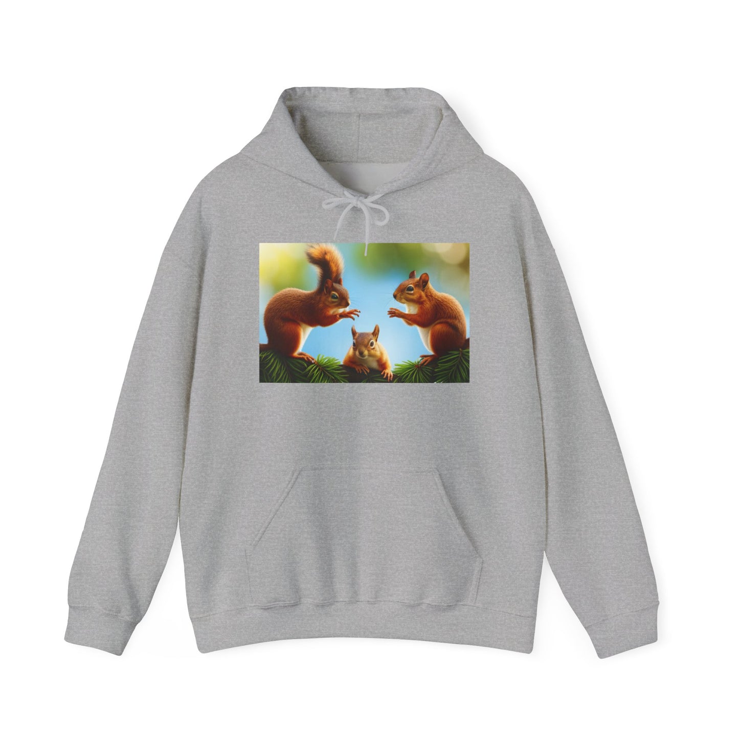 Unisex Heavy Blend™ Hooded Sweatshirt (Squirrels)