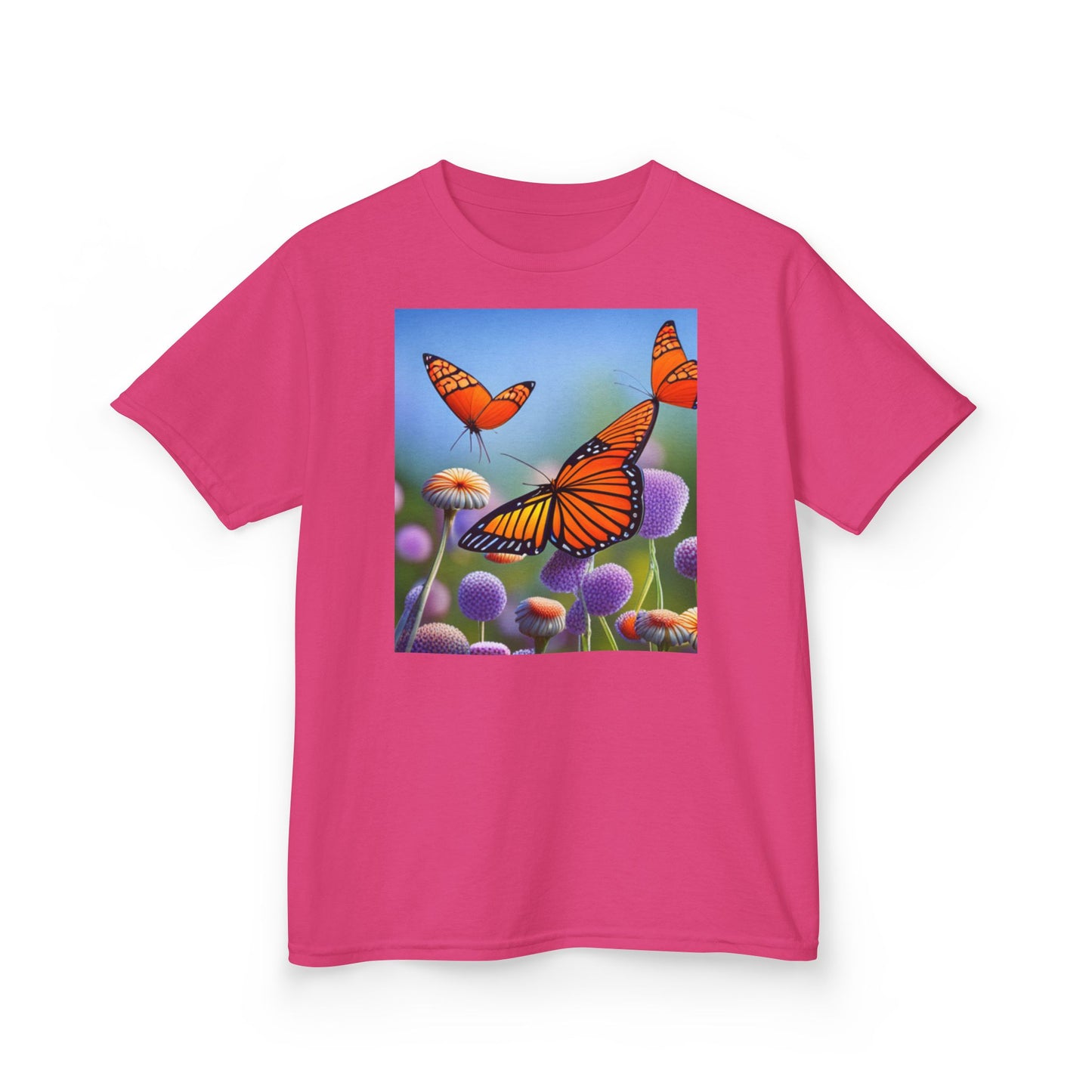 Kids Heavy Cotton™ Tee (Monarch Butterfly)