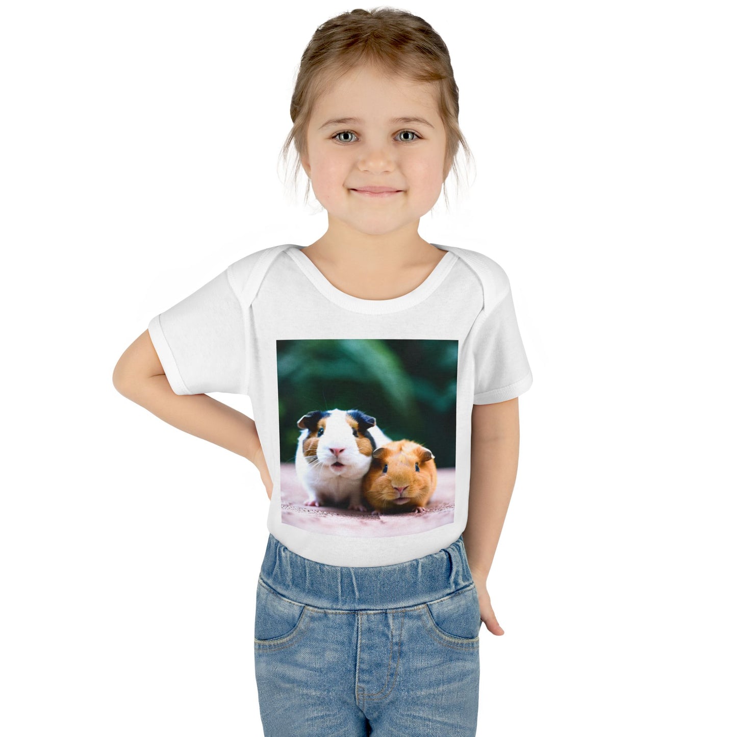 Infant Baby Rib Bodysuit (Guinea Pigs)
