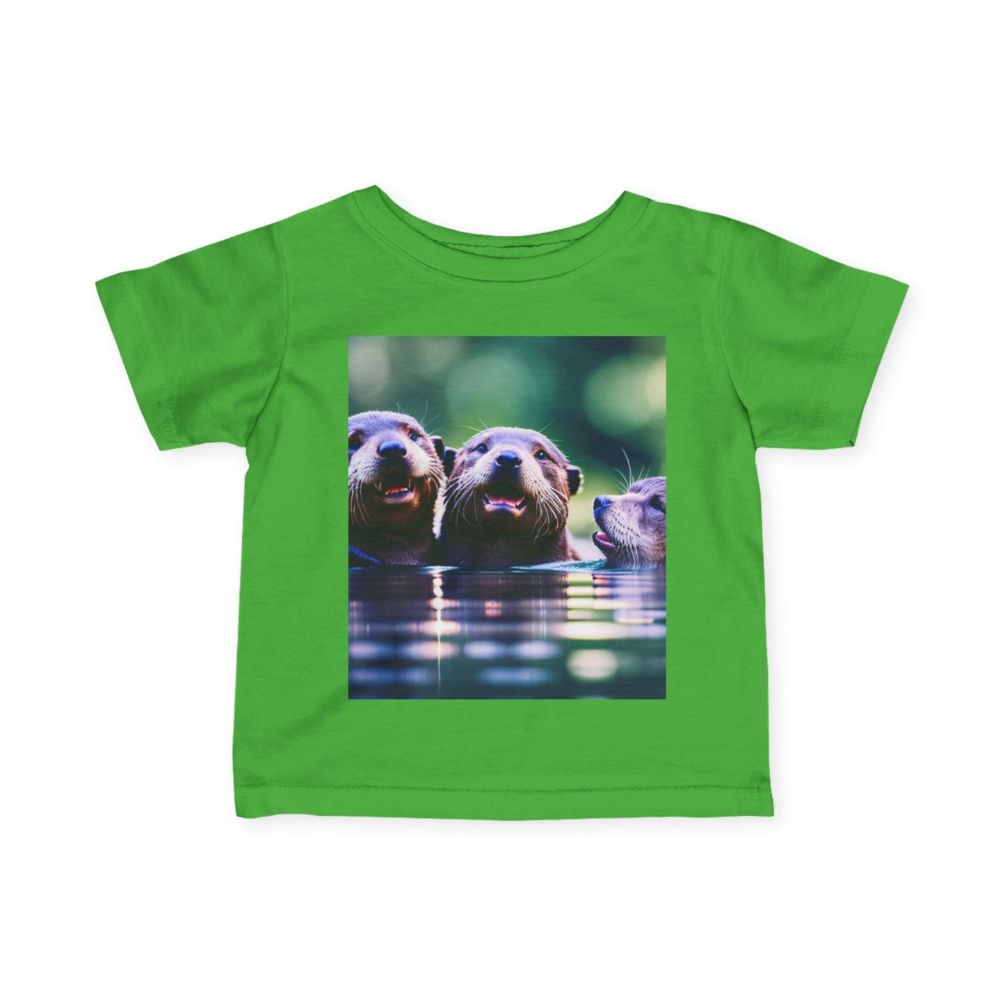 Infant Fine Jersey Tee (Otters)