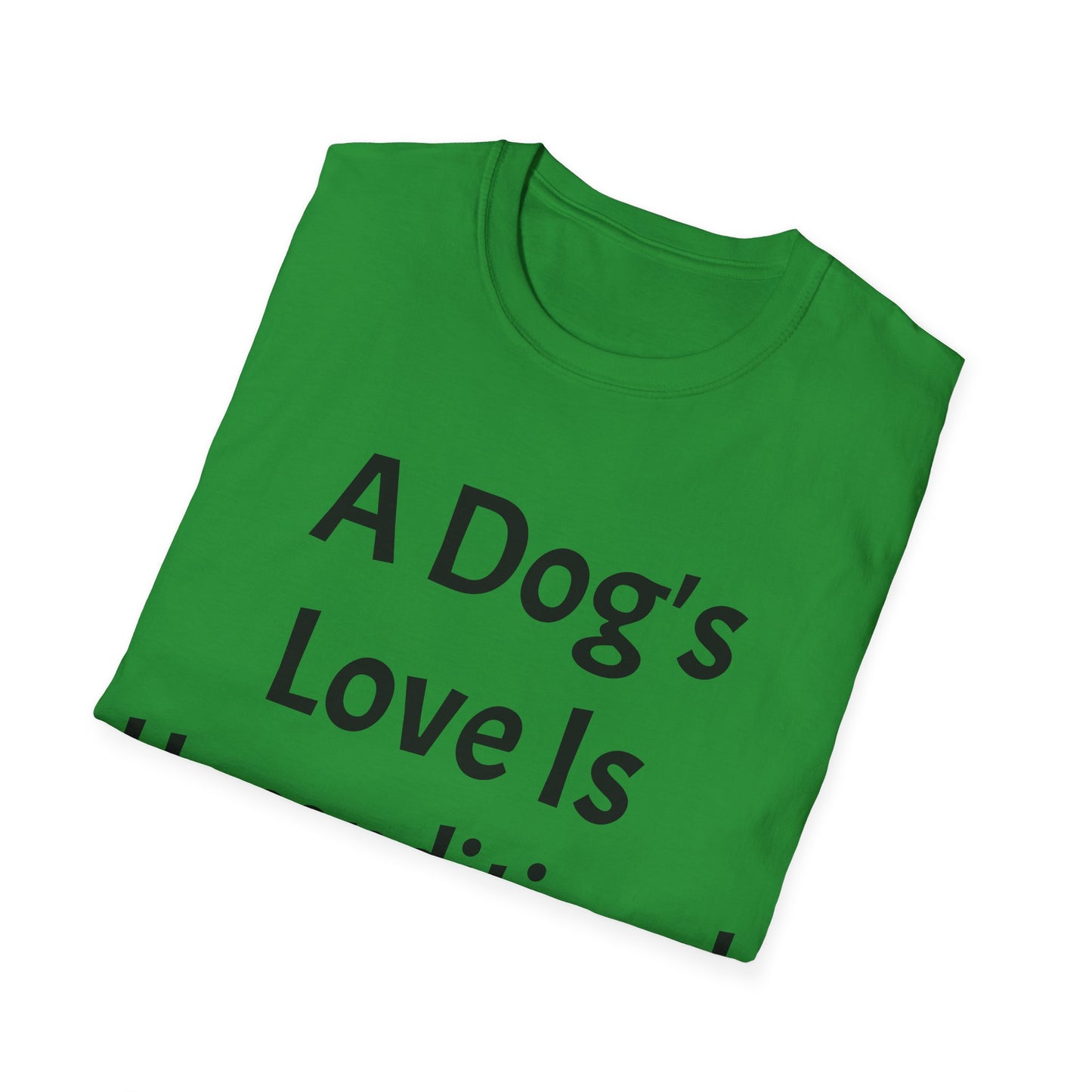 Unisex Softstyle T-Shirt (Dog's Love)