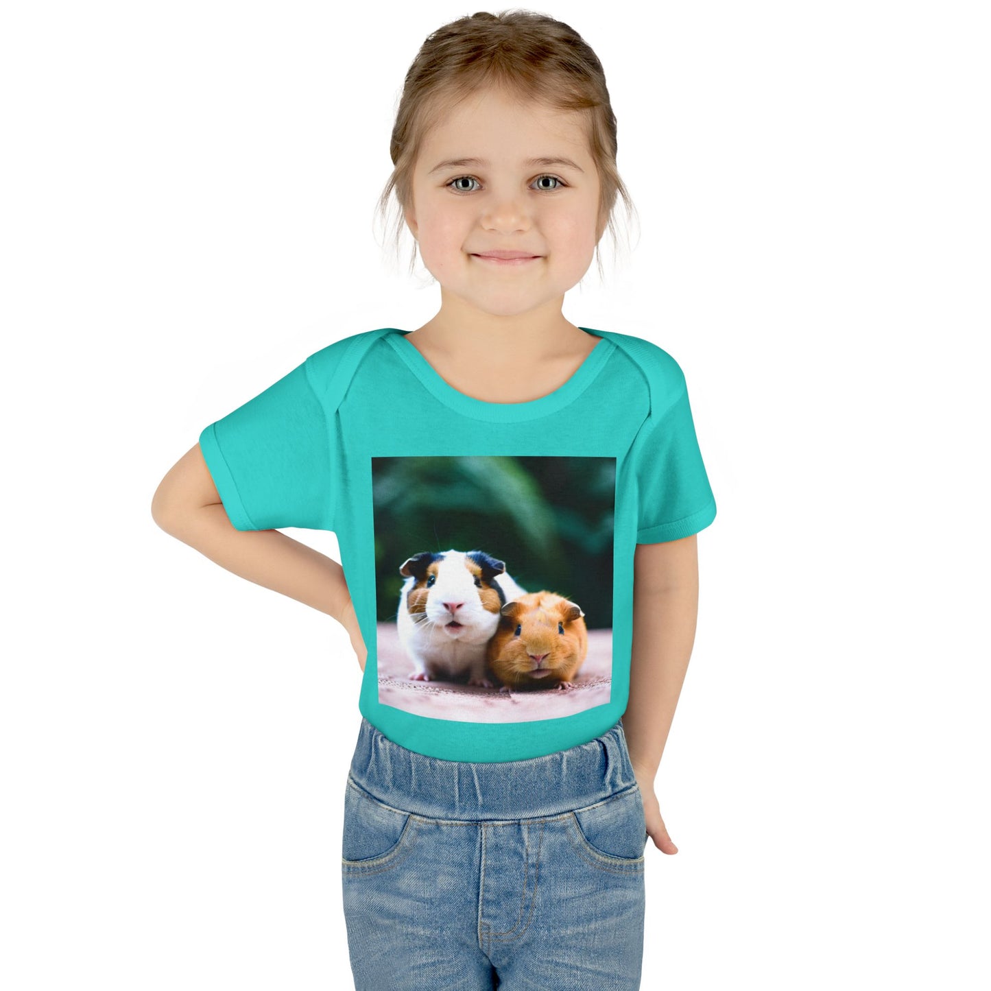 Infant Baby Rib Bodysuit (Guinea Pigs)
