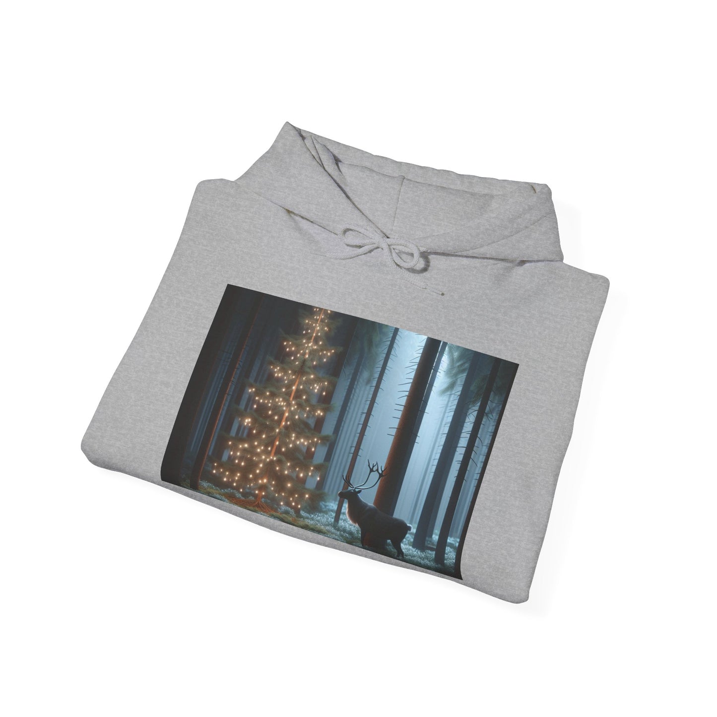 Unisex Heavy Blend™ Hooded Sweatshirt (Tree/Deer)