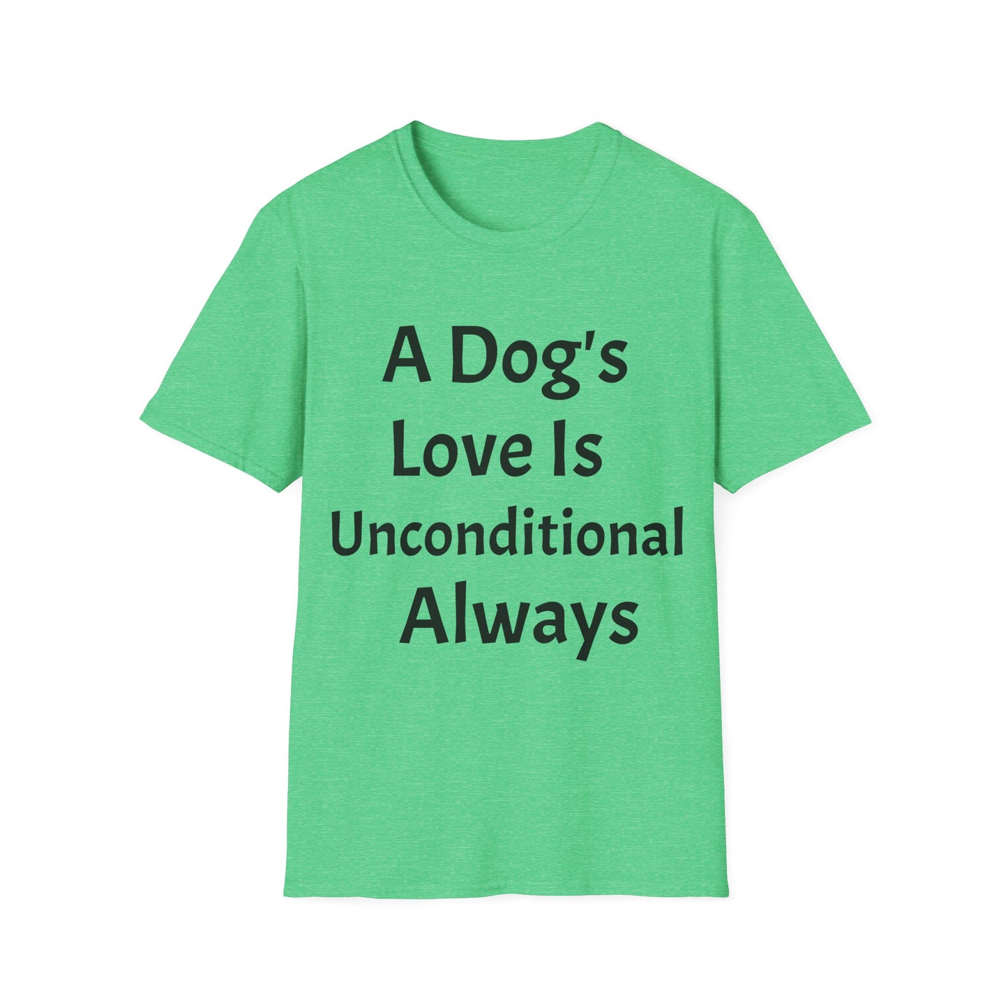 Unisex Softstyle T-Shirt (Dog's Love)
