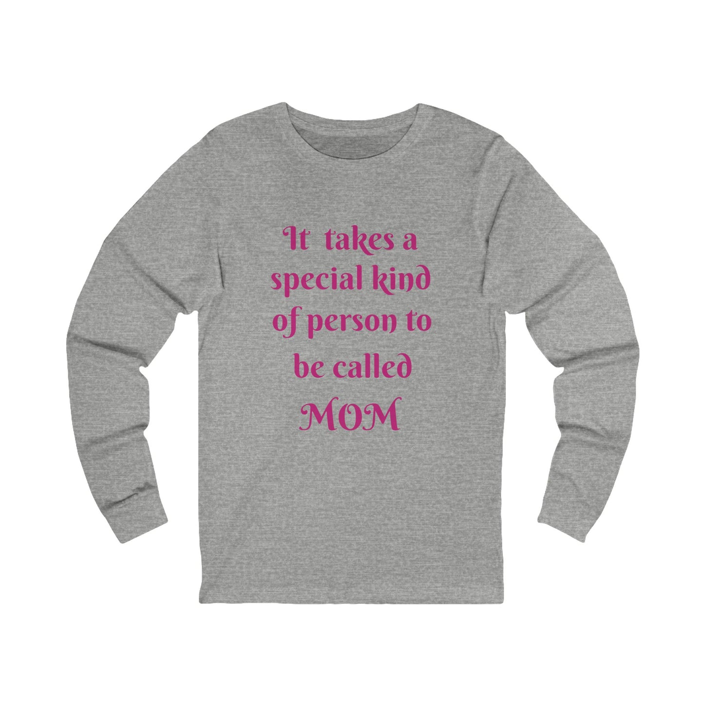 Unisex Jersey Long Sleeve Tee (MOM)